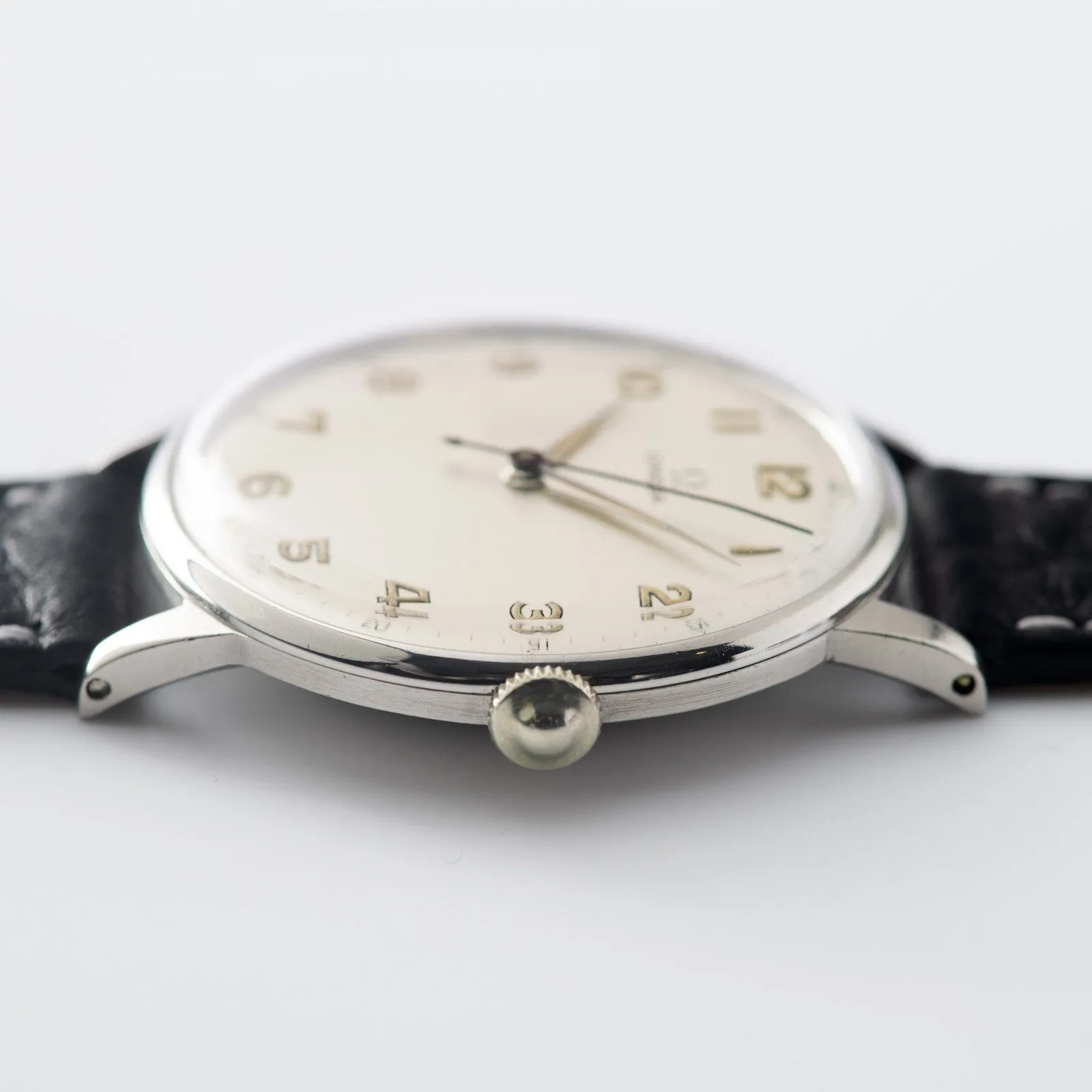 Omega Oversize Steel Dress Watch with Arabic Numerals 2325