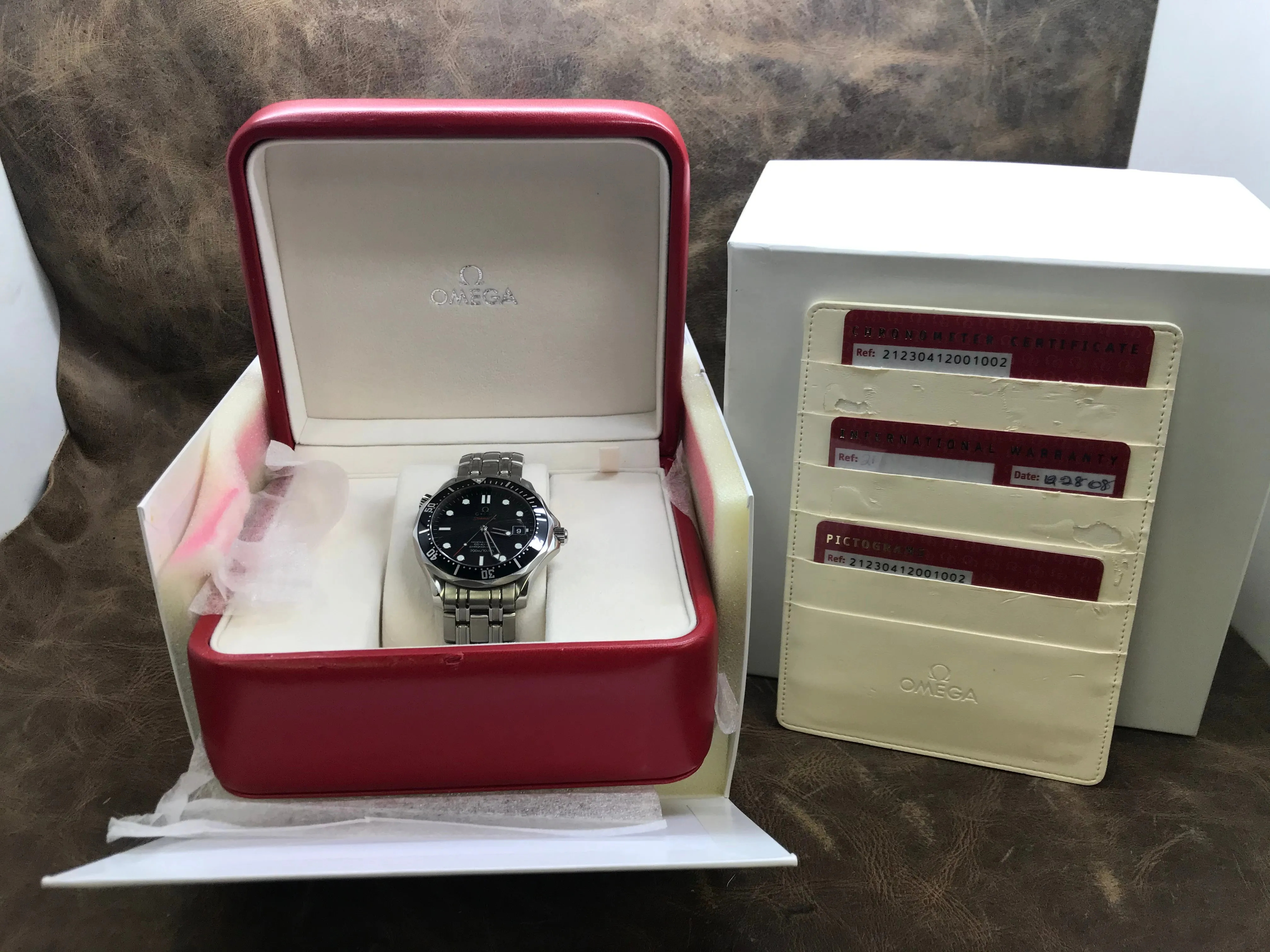 Omega Seamaster 212.30.41.20.01.002 Black Dial Automatic Men's Watch