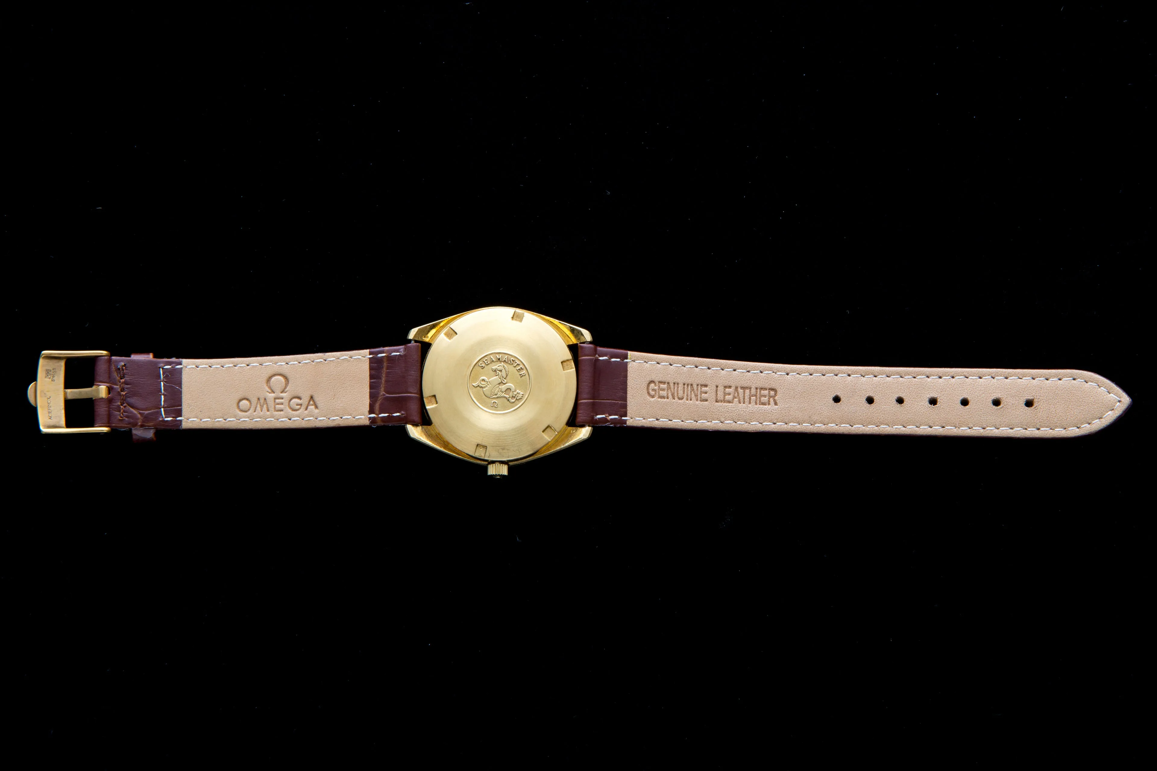 Omega Seamaster Chronometer 18ct gold jumbo
