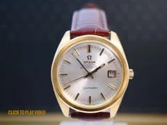 Omega Seamaster Chronometer 18ct gold jumbo