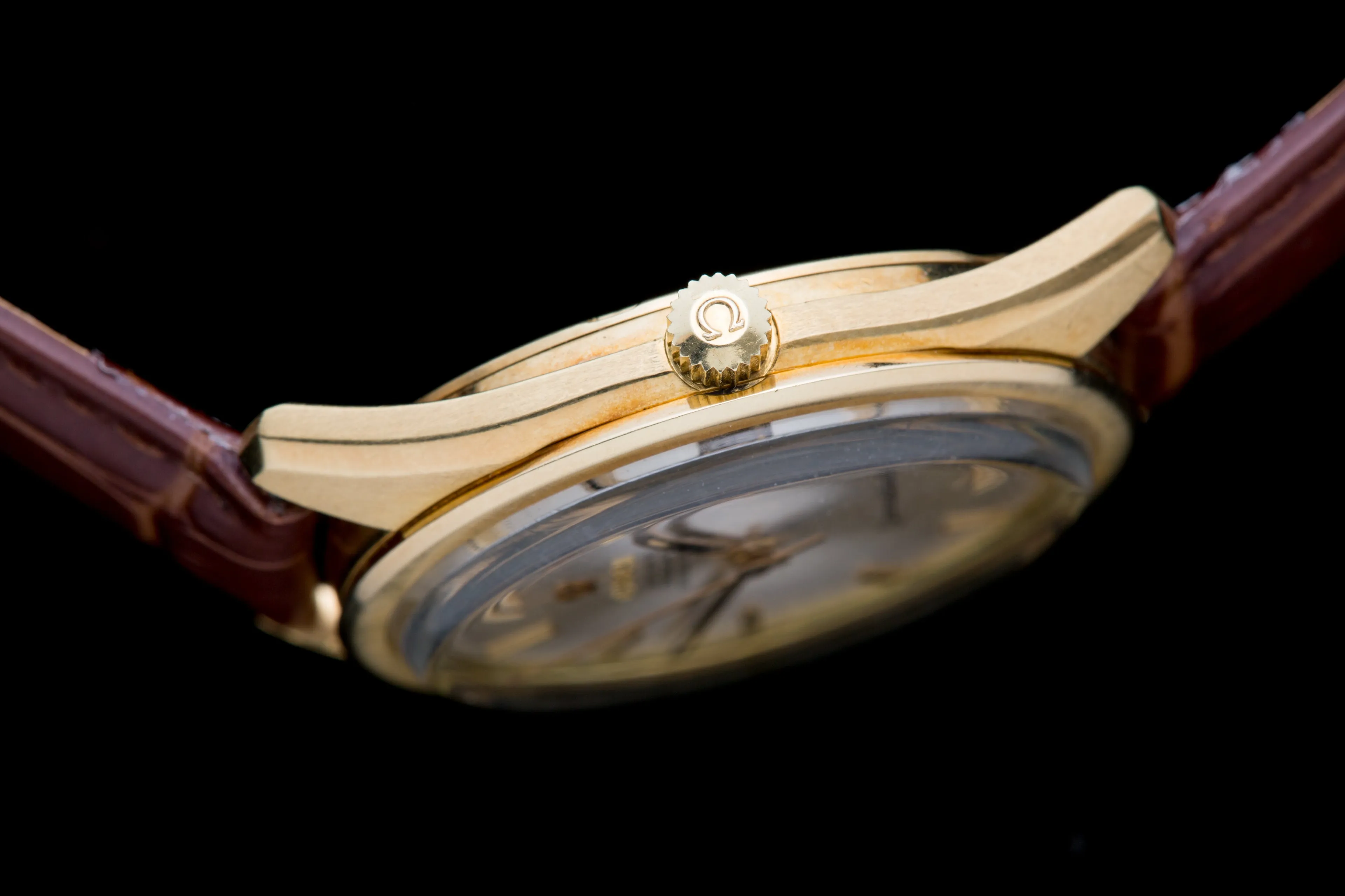 Omega Seamaster Chronometer 18ct gold jumbo