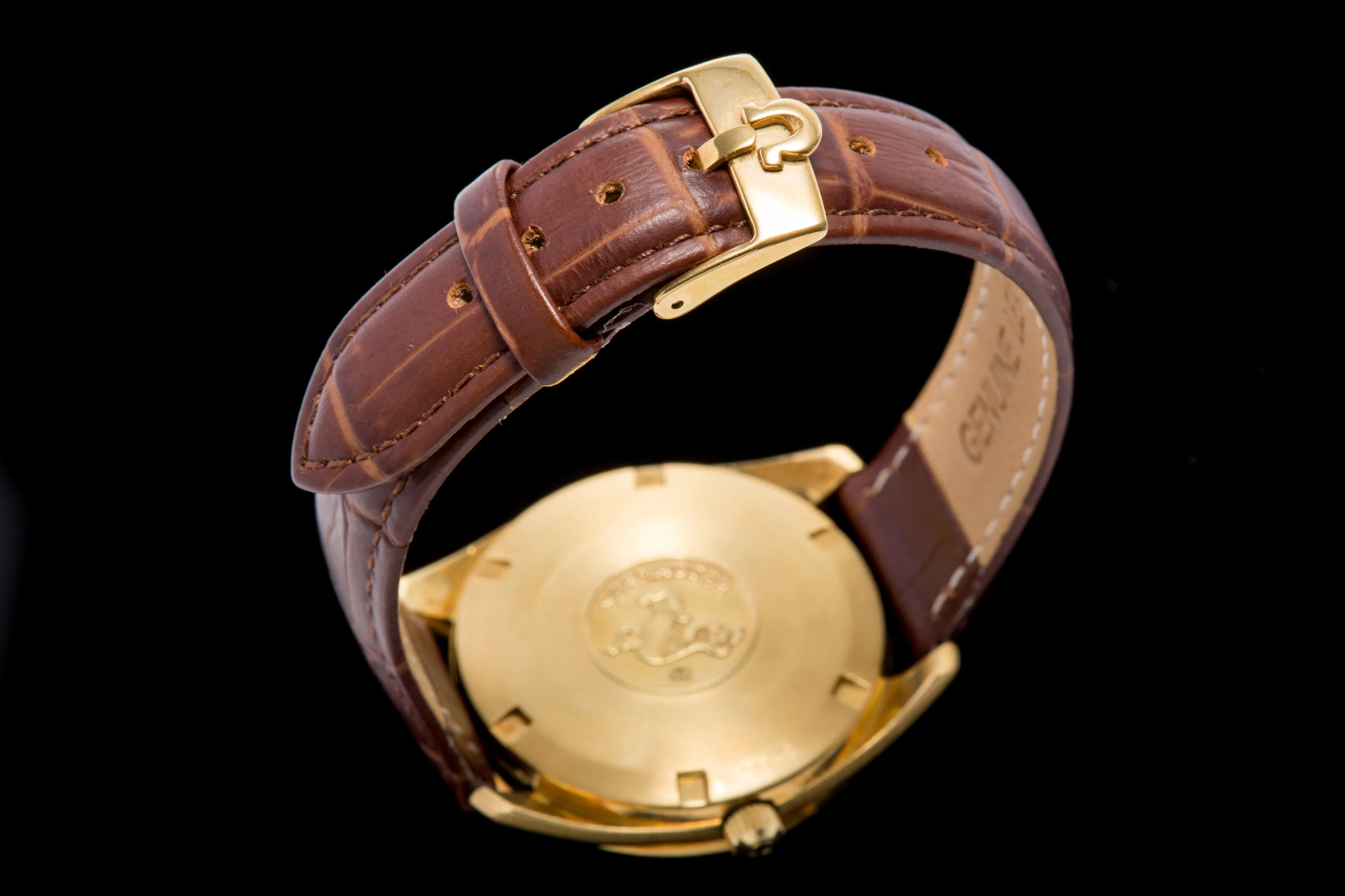Omega Seamaster Chronometer 18ct gold jumbo