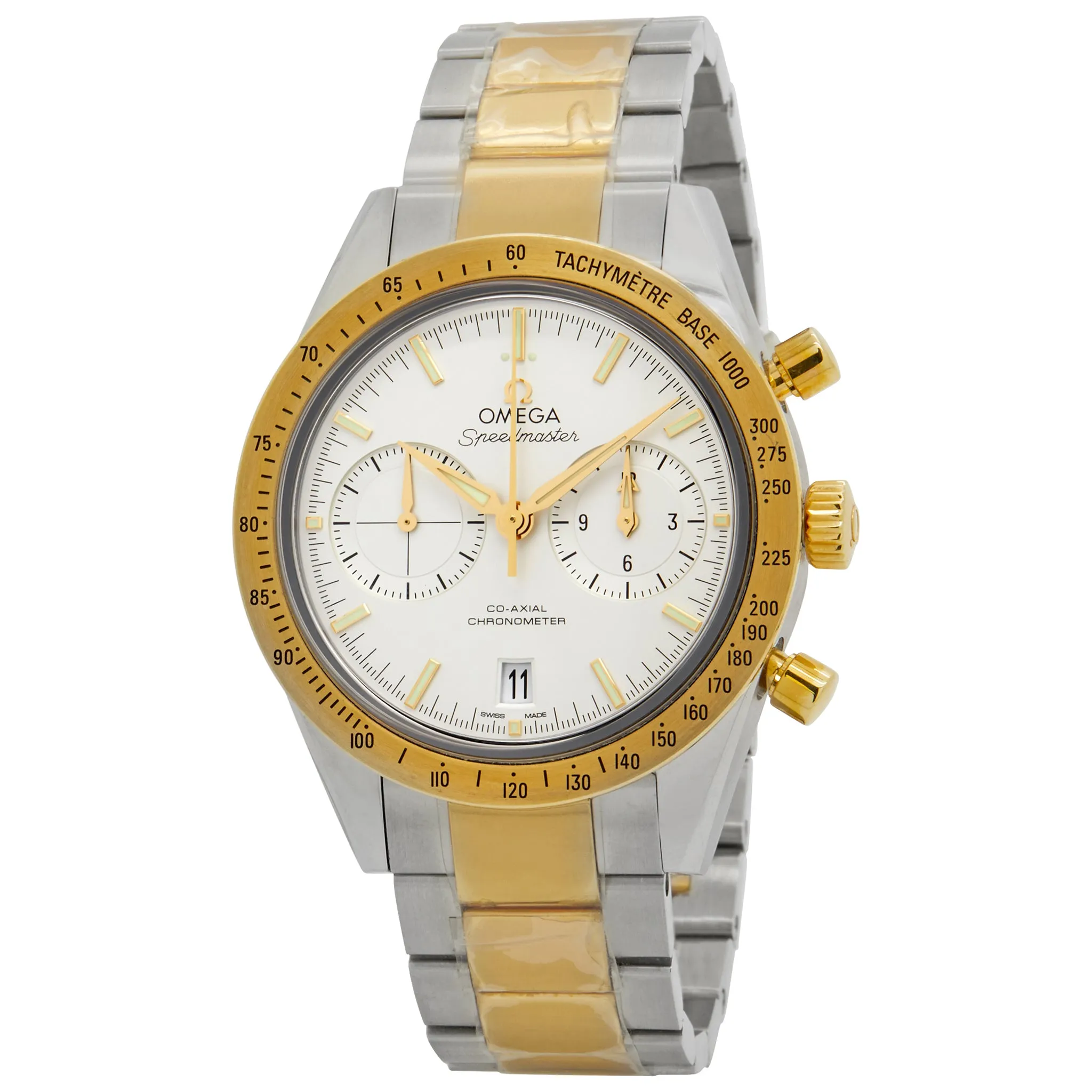 Omega Speedmaster 57 331.20.42.51.02.001 White Dial Automatic Men's Watch