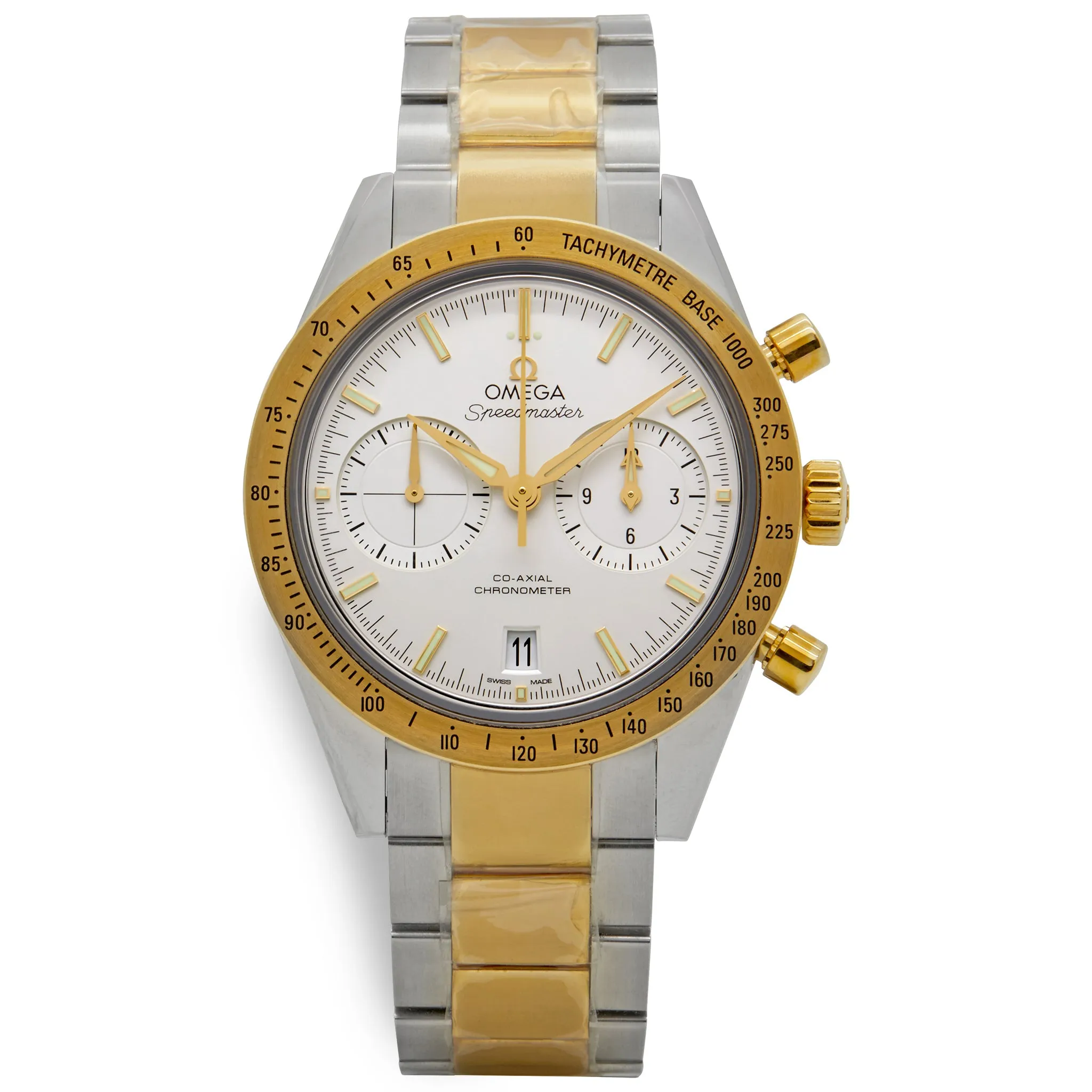 Omega Speedmaster 57 331.20.42.51.02.001 White Dial Automatic Men's Watch