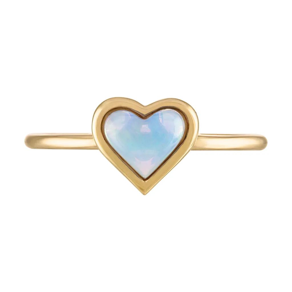 Opal & Sapphire Nesting Ring Set