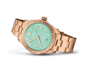 Oris Divers Bronze Sixty-Five Cotton Candy Green Bracelet