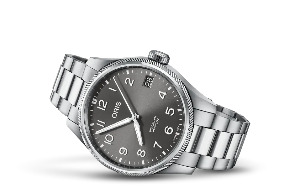 Oris Propilot Big Date 41mm Grey on Bracelet