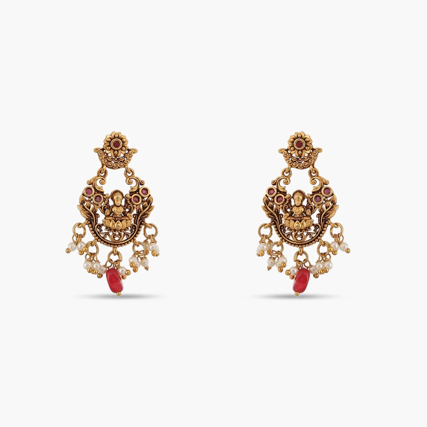 Padmashri Antique Long Necklace Set