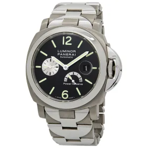 Panerai Luminor Power Reserve Titanium pam 171 Black Dial Automatic Men's Watch