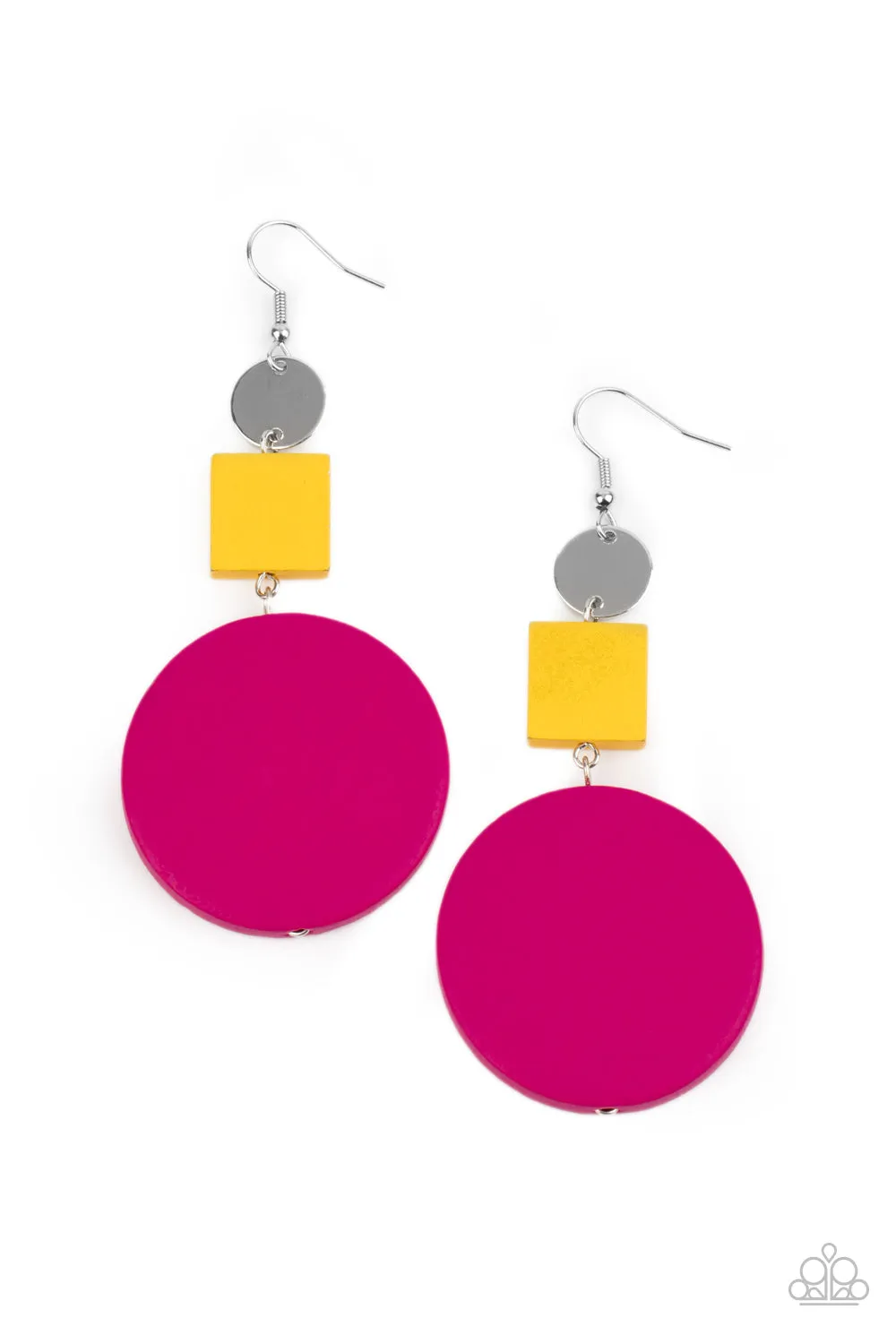 Paparazzi - Modern Materials - Multi Earrings