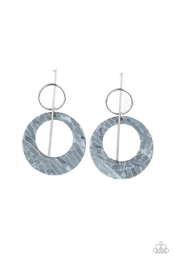 Paparazzi Stellar Stylist Earrings Silver