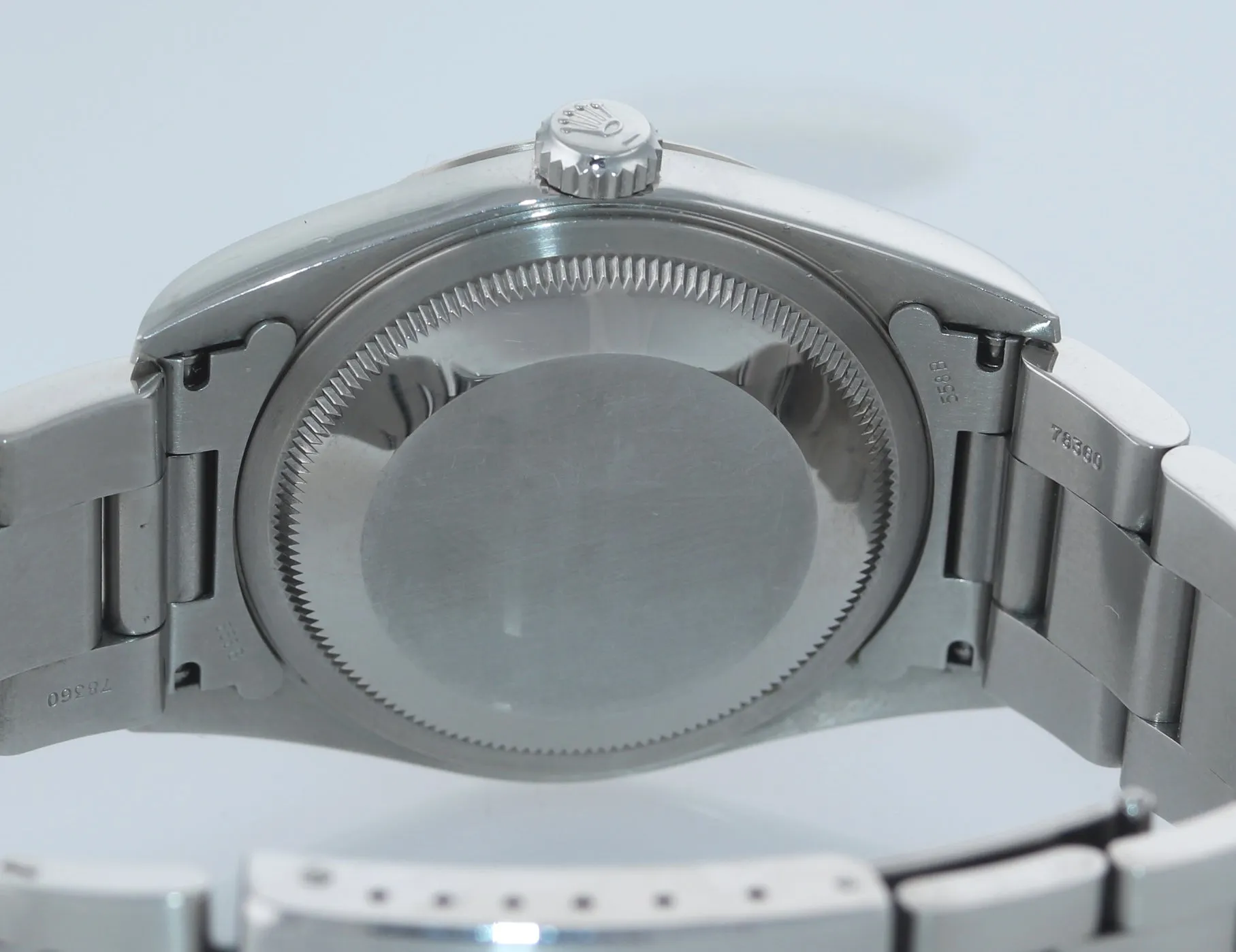 PAPERS Rolex DateJust 36mm 16234 Steel Silver Stick Oyster 18k Fluted Watch Box