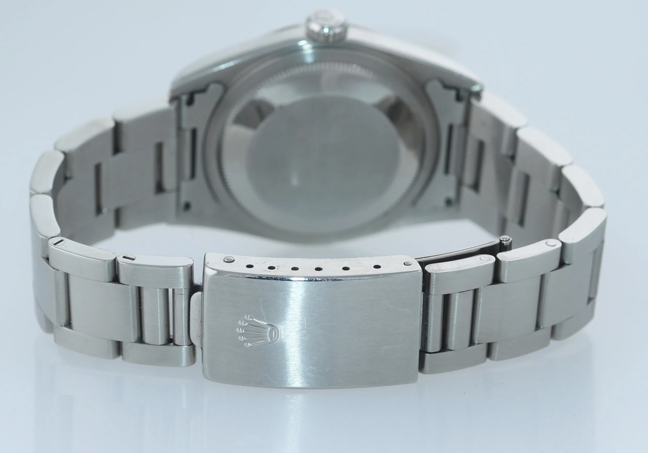 PAPERS Rolex DateJust 36mm 16234 Steel Silver Stick Oyster 18k Fluted Watch Box