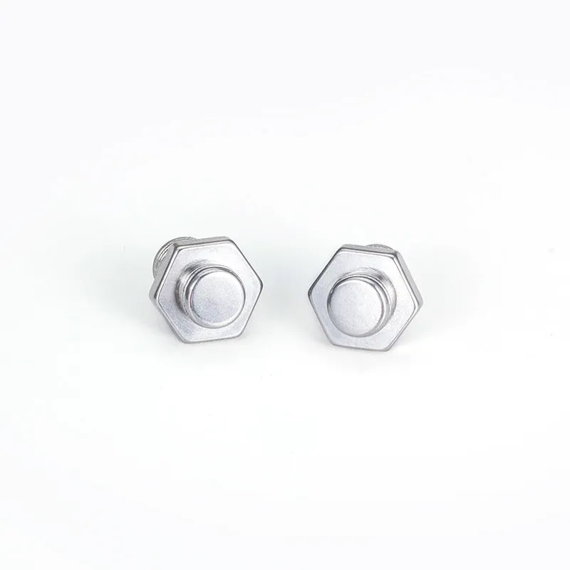 Personalized Retro Cross Screw Earrings Tide Men And Women