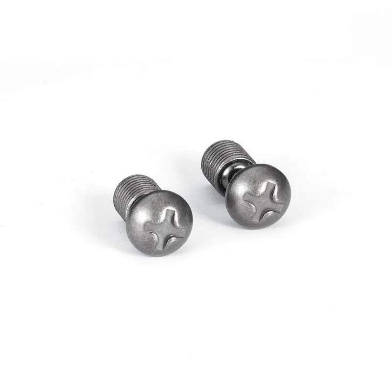 Personalized Retro Cross Screw Earrings Tide Men And Women