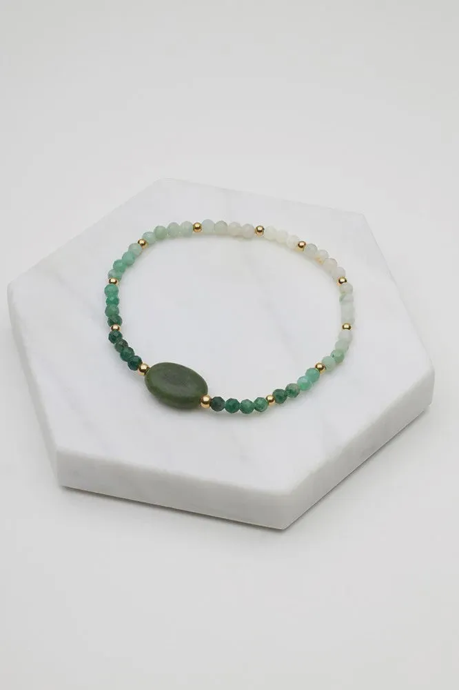 Pia Bracelet - Olive