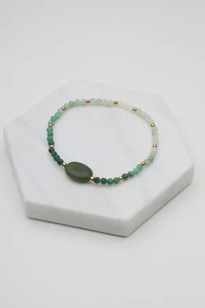 Pia Bracelet - Olive