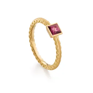 Pink Spinel Infinity Band