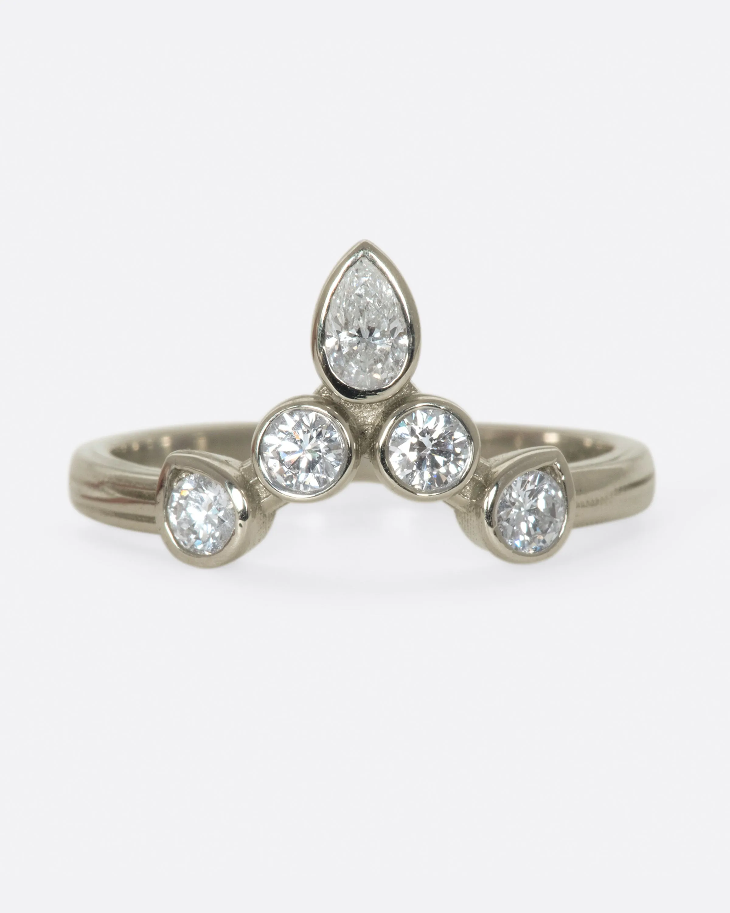 Platinum Invincible Tiara Ring