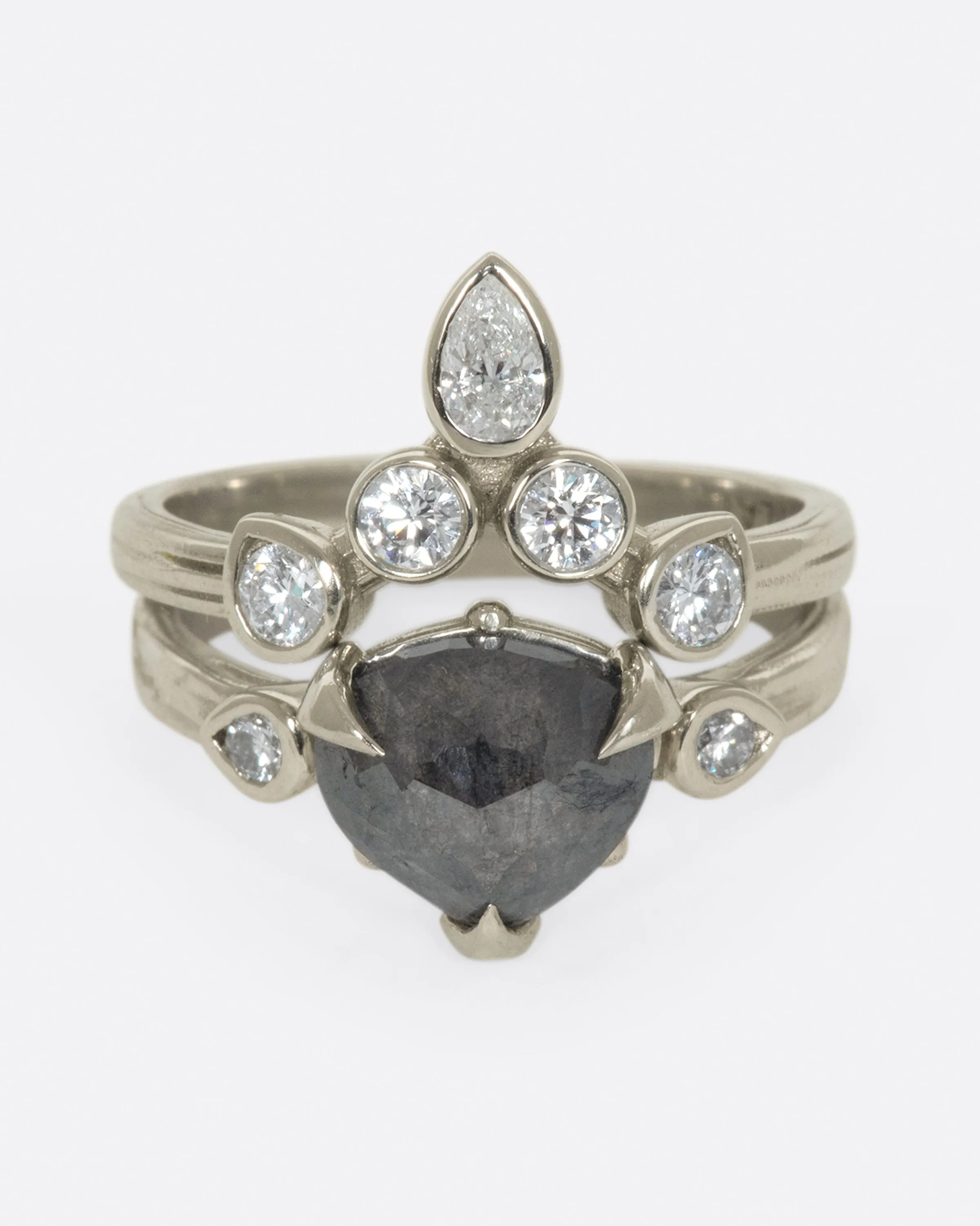 Platinum Invincible Tiara Ring