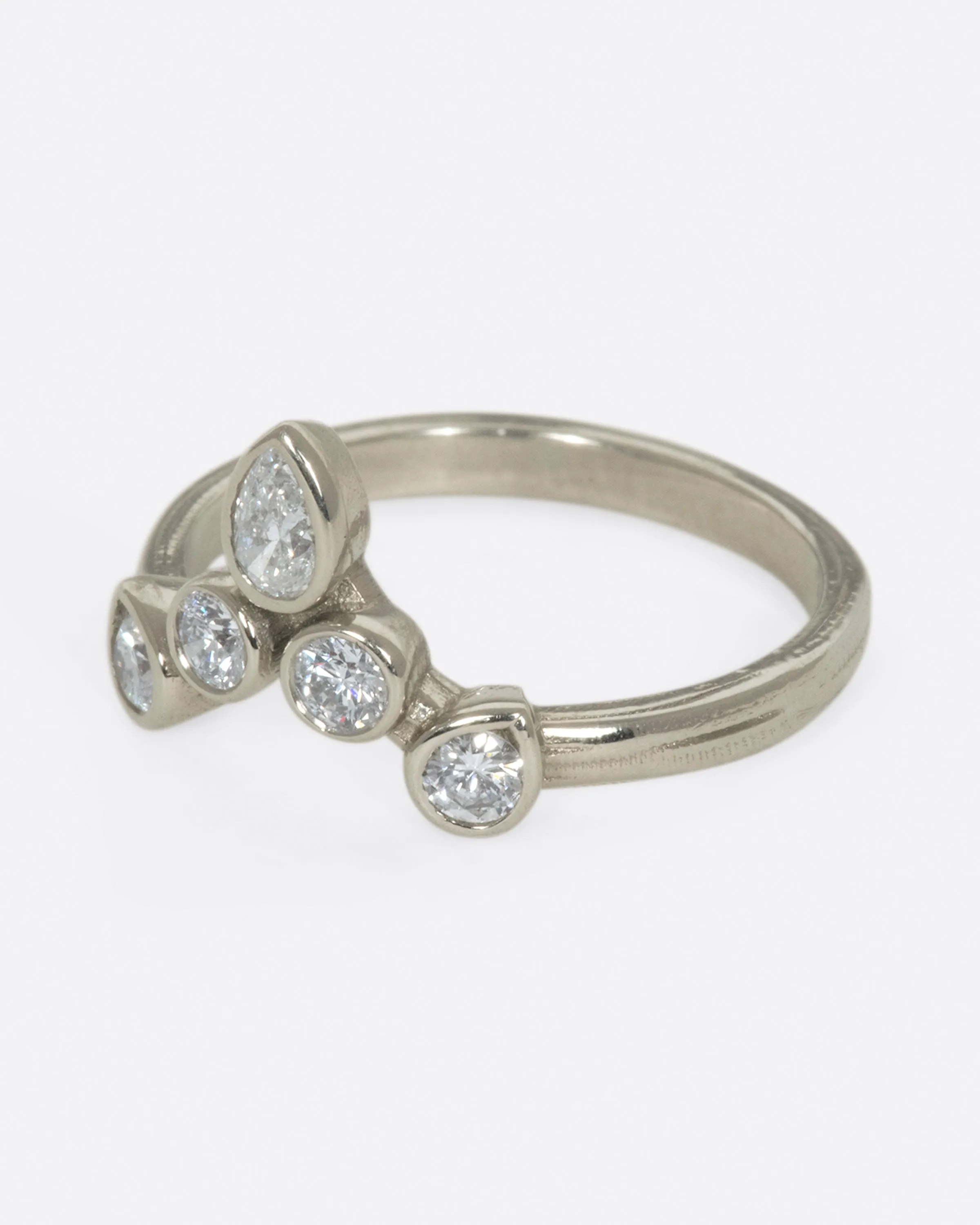 Platinum Invincible Tiara Ring
