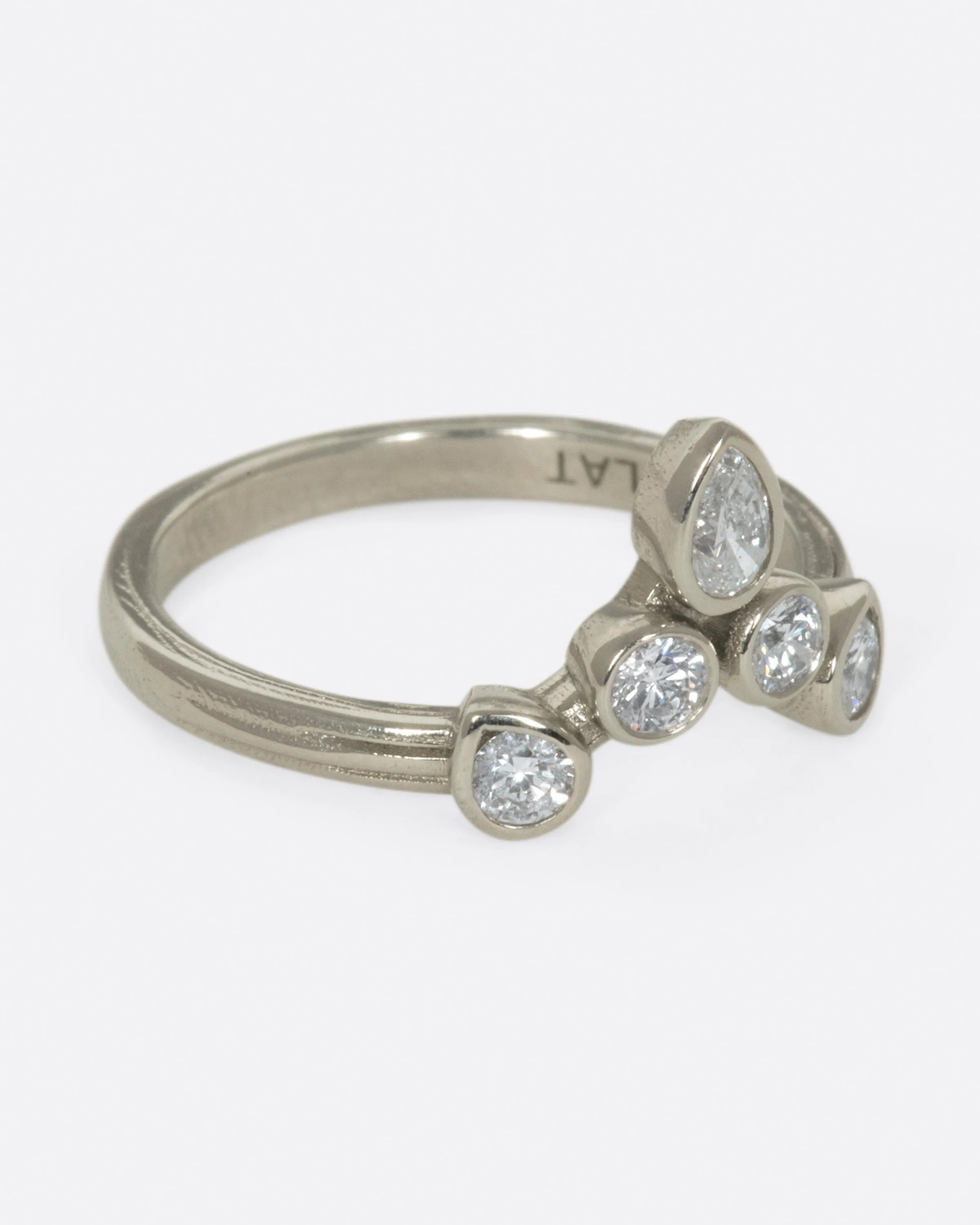 Platinum Invincible Tiara Ring