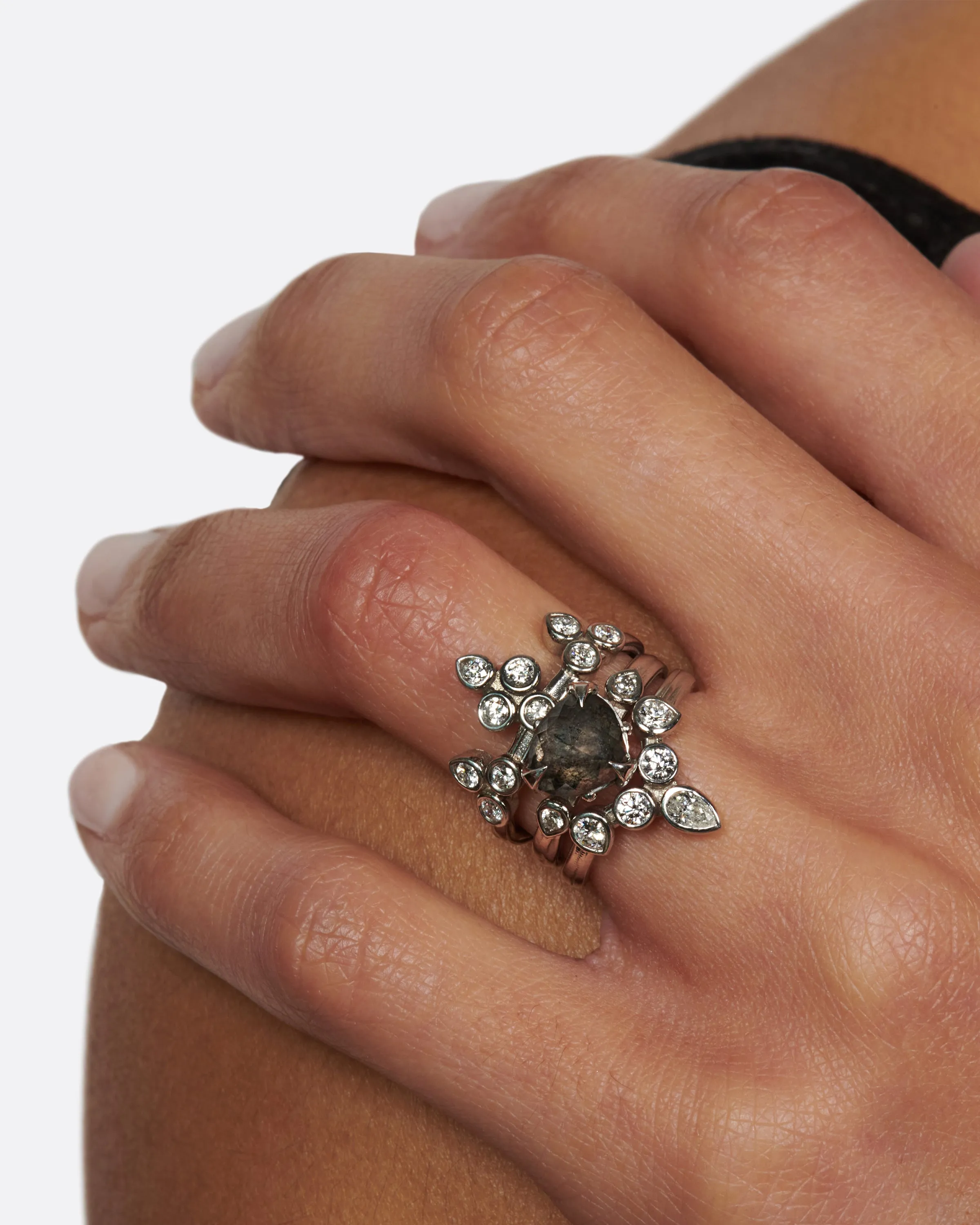 Platinum Invincible Tiara Ring