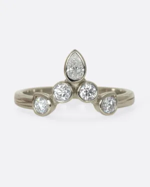 Platinum Invincible Tiara Ring