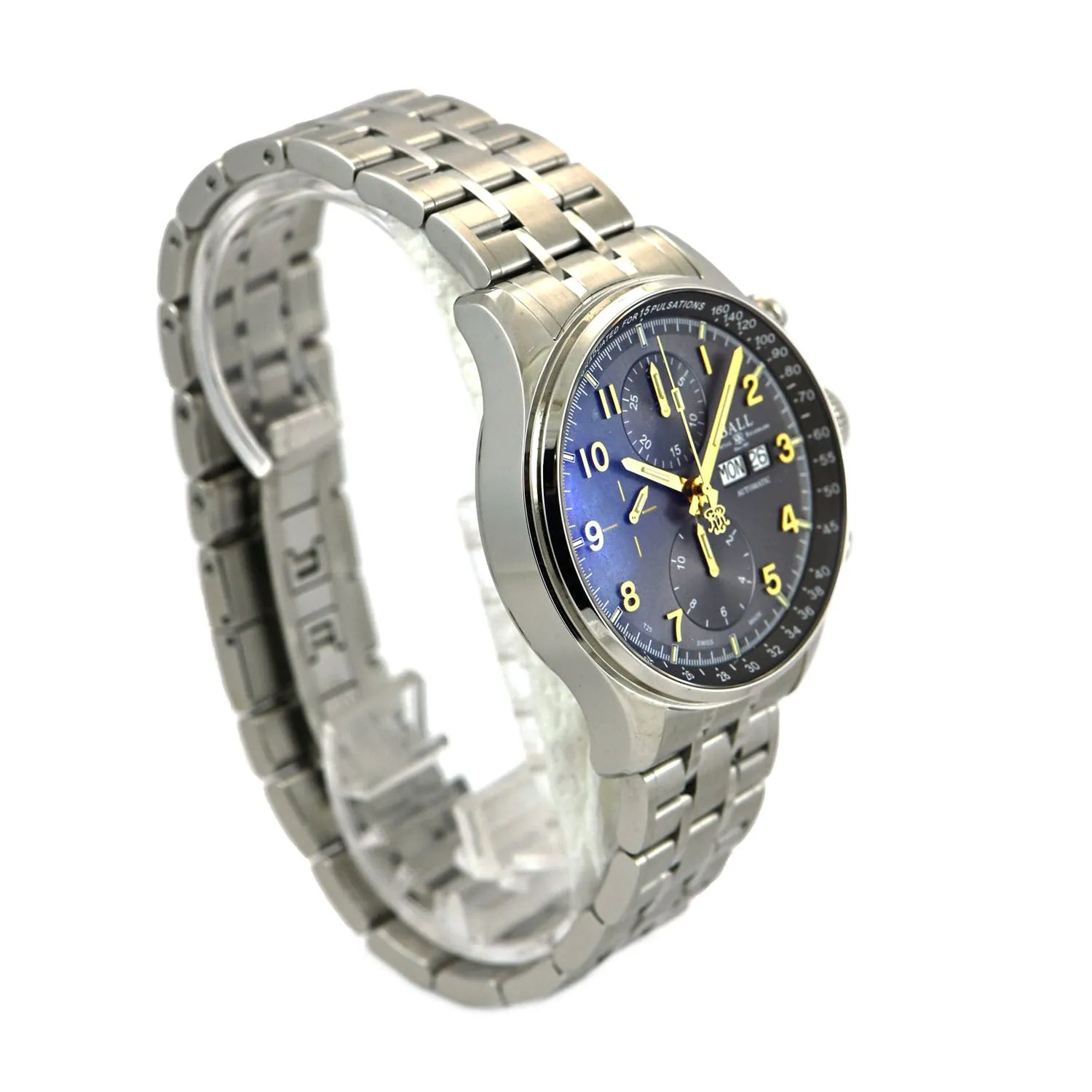 Pre-Owned Ball Trainmaster Pulsemeter II Automatic – CM3038C-SJ-GY-PRE