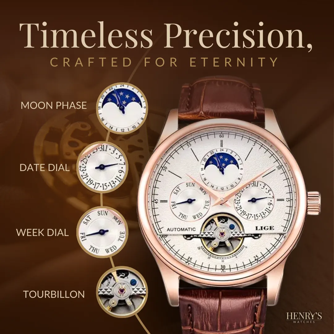 PREMIUM AUTOMATIC MECHANICAL WATCH | Timeless elegance guaranteed