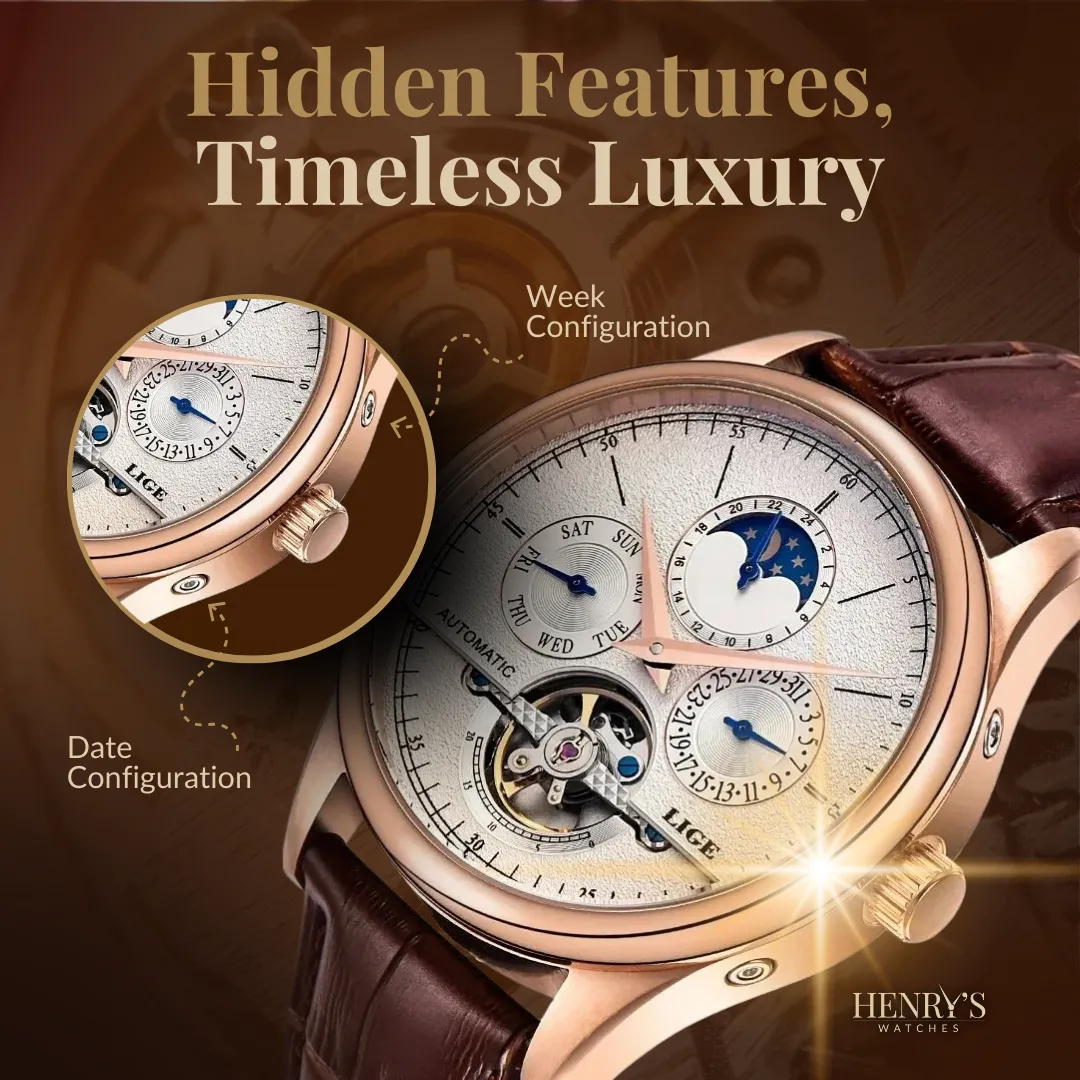 PREMIUM AUTOMATIC MECHANICAL WATCH | Timeless elegance guaranteed