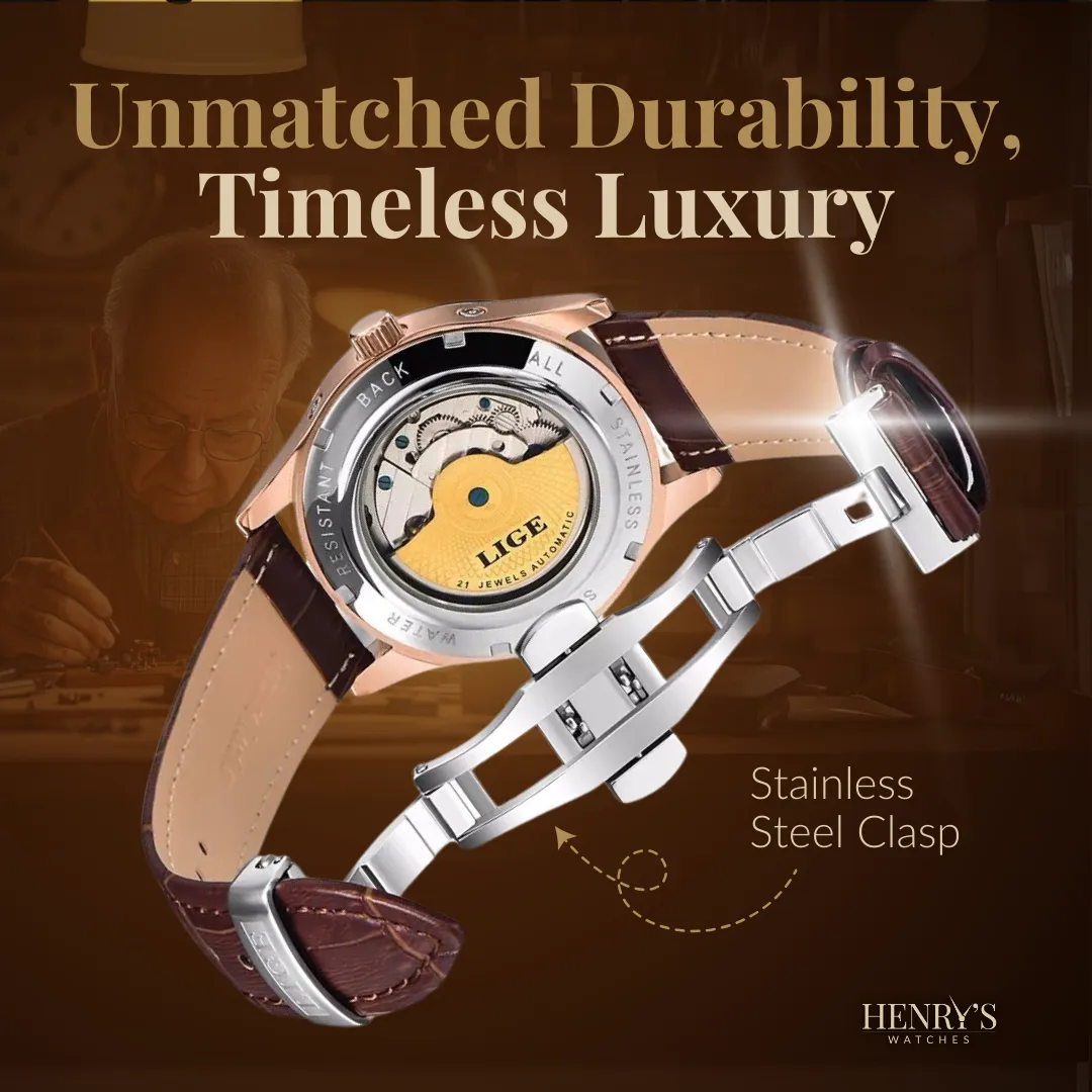 PREMIUM AUTOMATIC MECHANICAL WATCH | Timeless elegance guaranteed