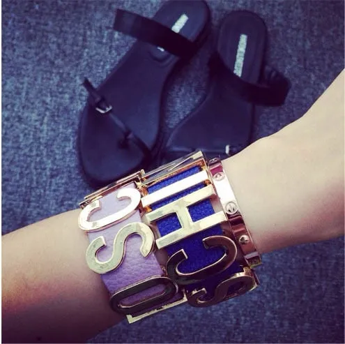 Punk Metal MOSHINO Bracelet 6 Colors