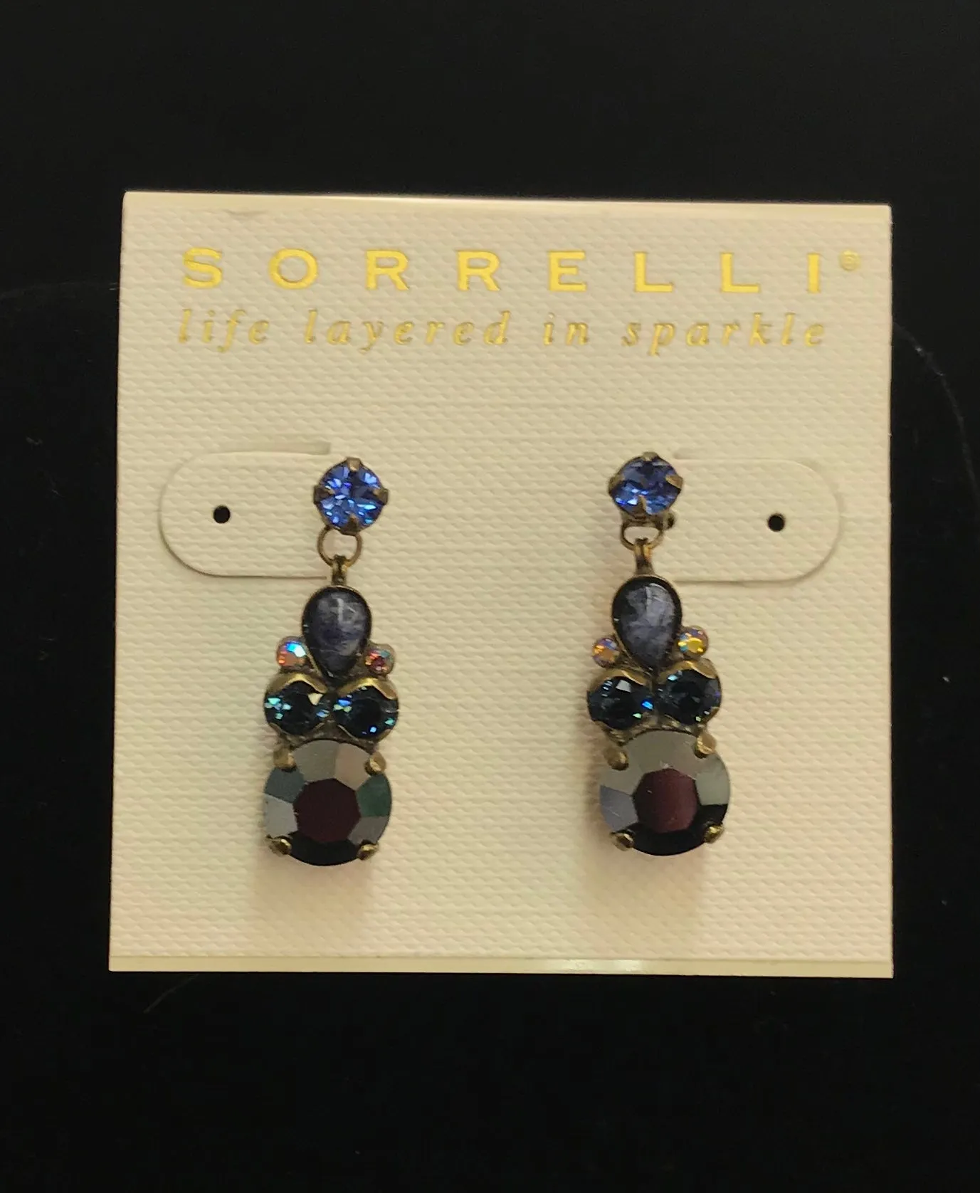 "Dress Blue" Earrings
