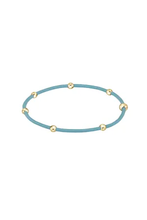"E"ssentials Turquoise Hair Tie