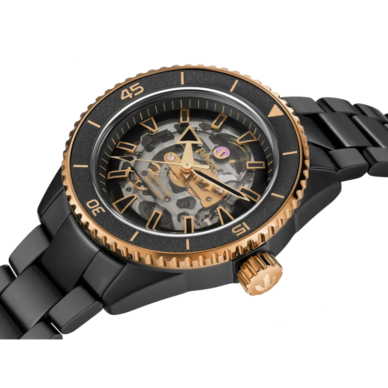 Rado Captain Cook High-Tech Ceramic Skeleton