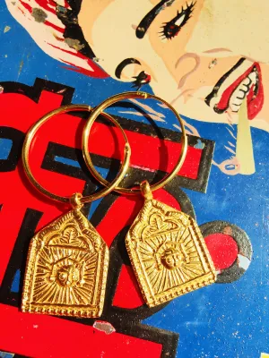 Rajasthani goddess hoops