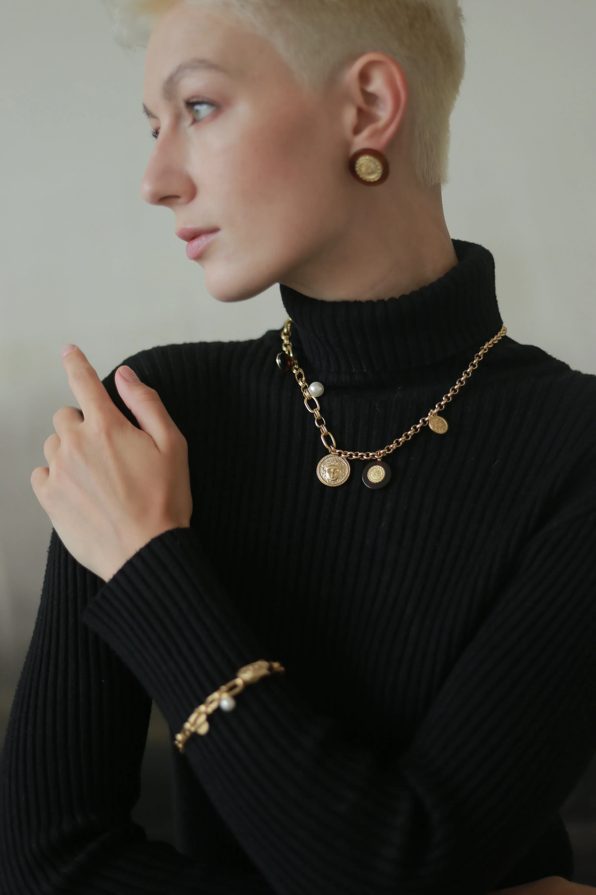 Retro Coin Earrings