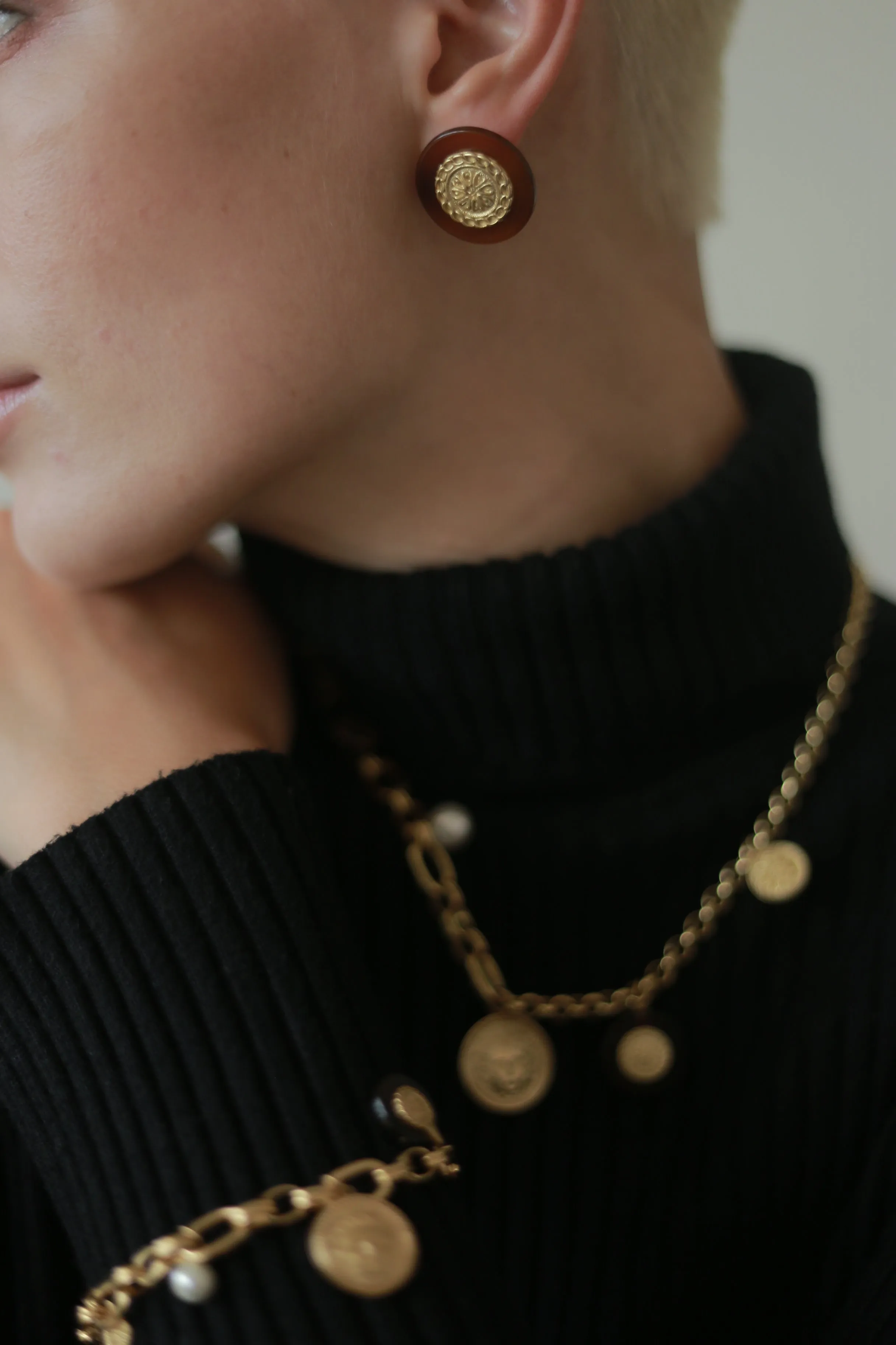 Retro Coin Earrings
