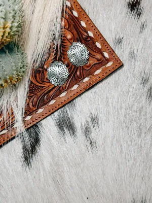 Retro Concho Post Earring