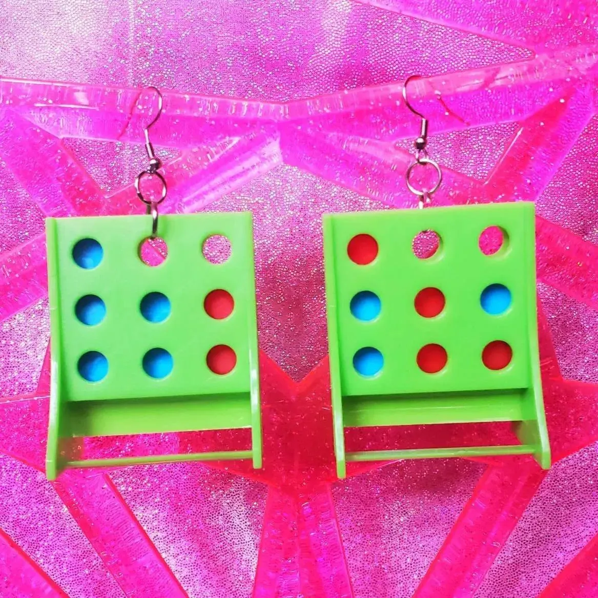 Retro Game Earrings