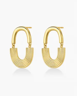Retro Rainbow Earrings