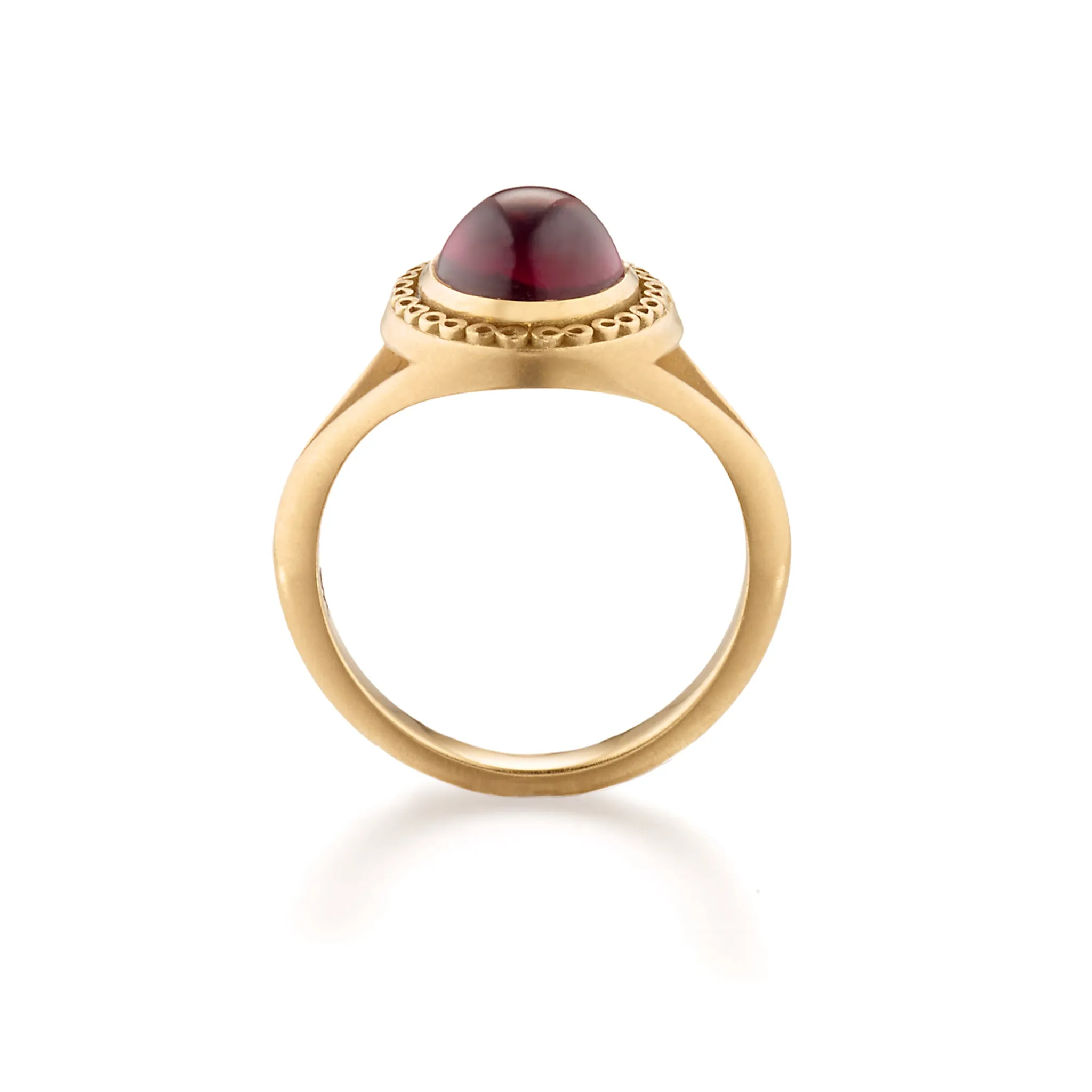 Rhodolite Garnet Ring