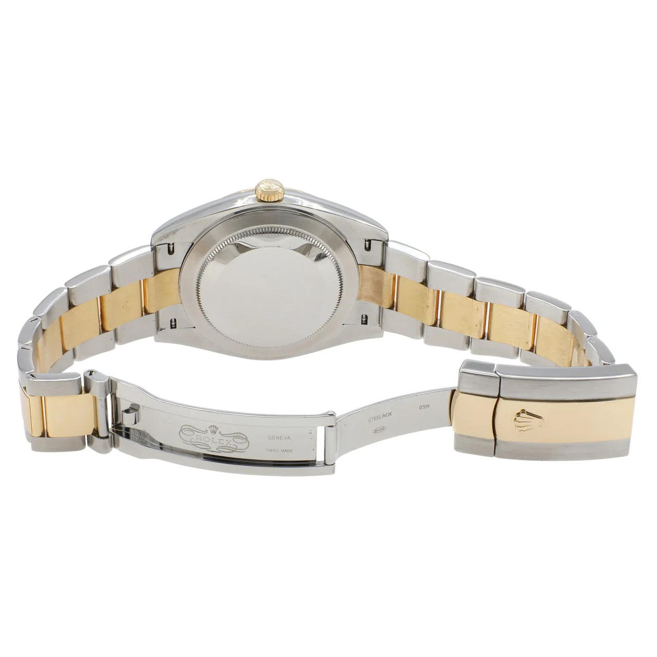 Rolex 18K Yellow Gold Stainless Steel Datejust 41 126333