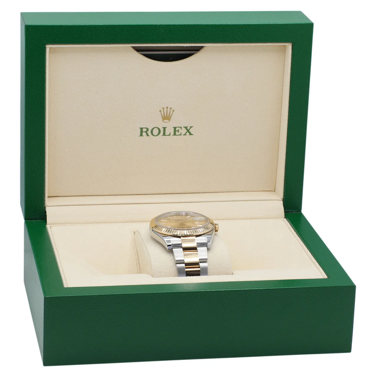 Rolex 18K Yellow Gold Stainless Steel Datejust 41 126333