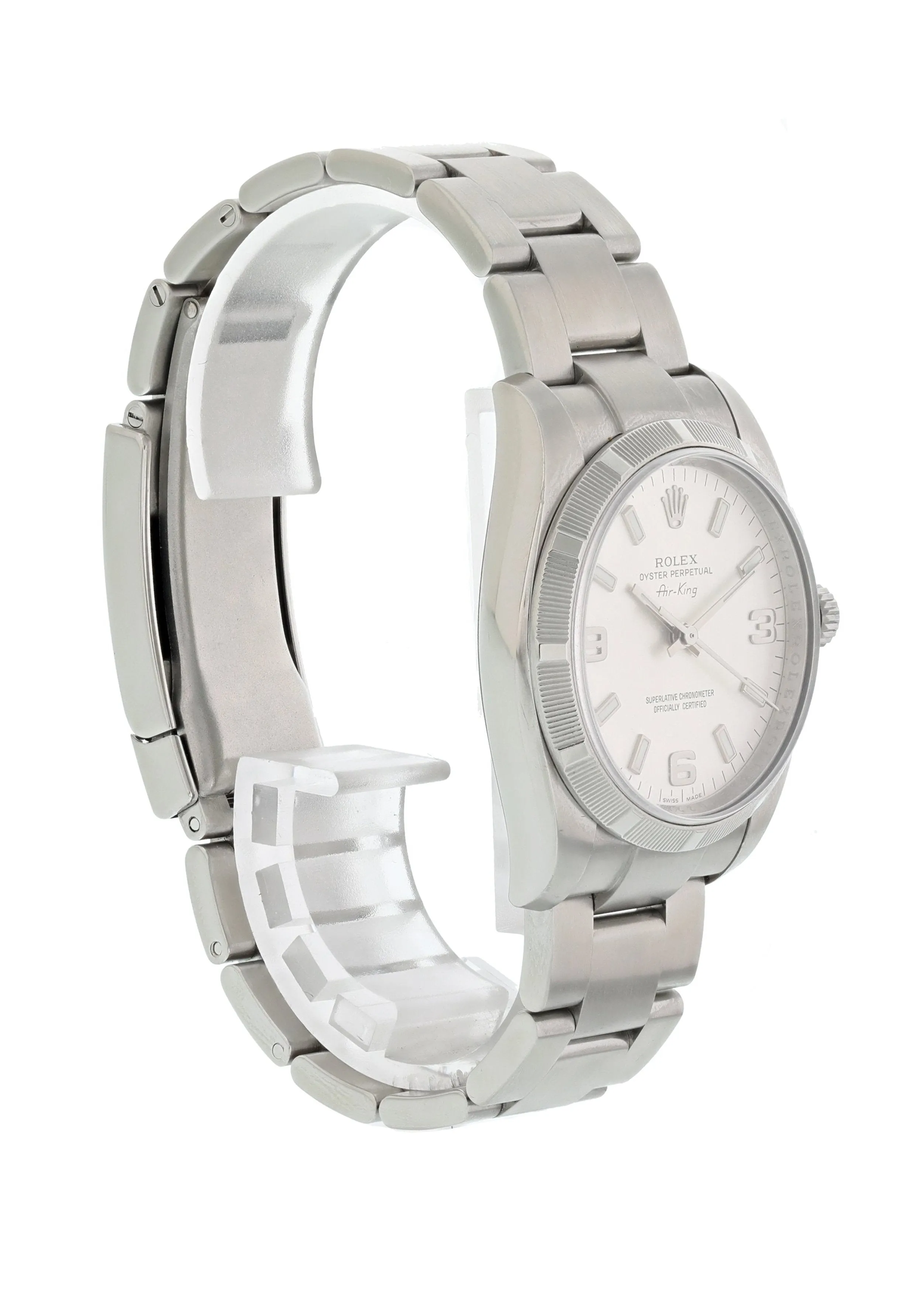 Rolex Air King Perpetual 114210 Stainless Steel Men's Watch