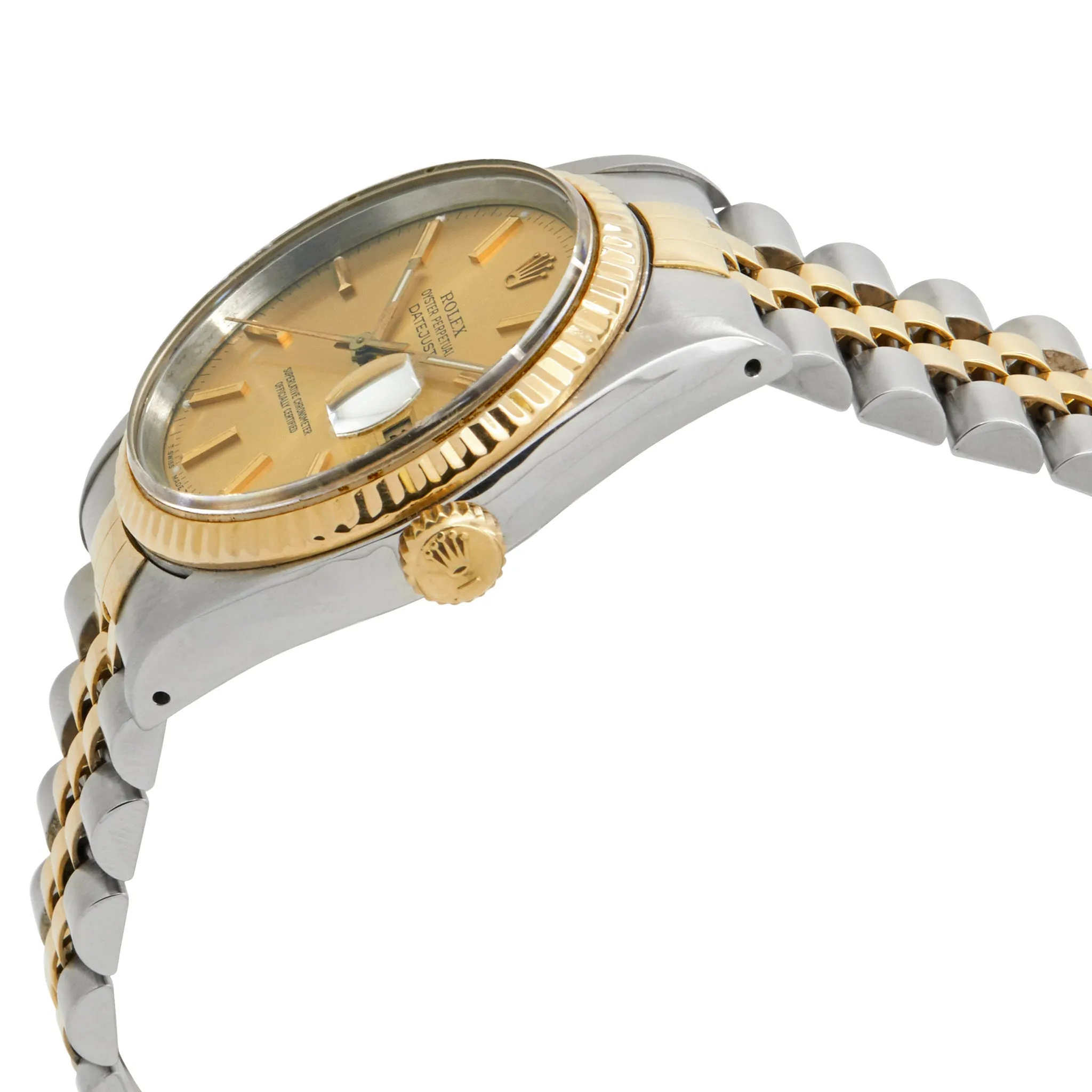 Rolex Datejust 16233 Black Dial Automatic Watch