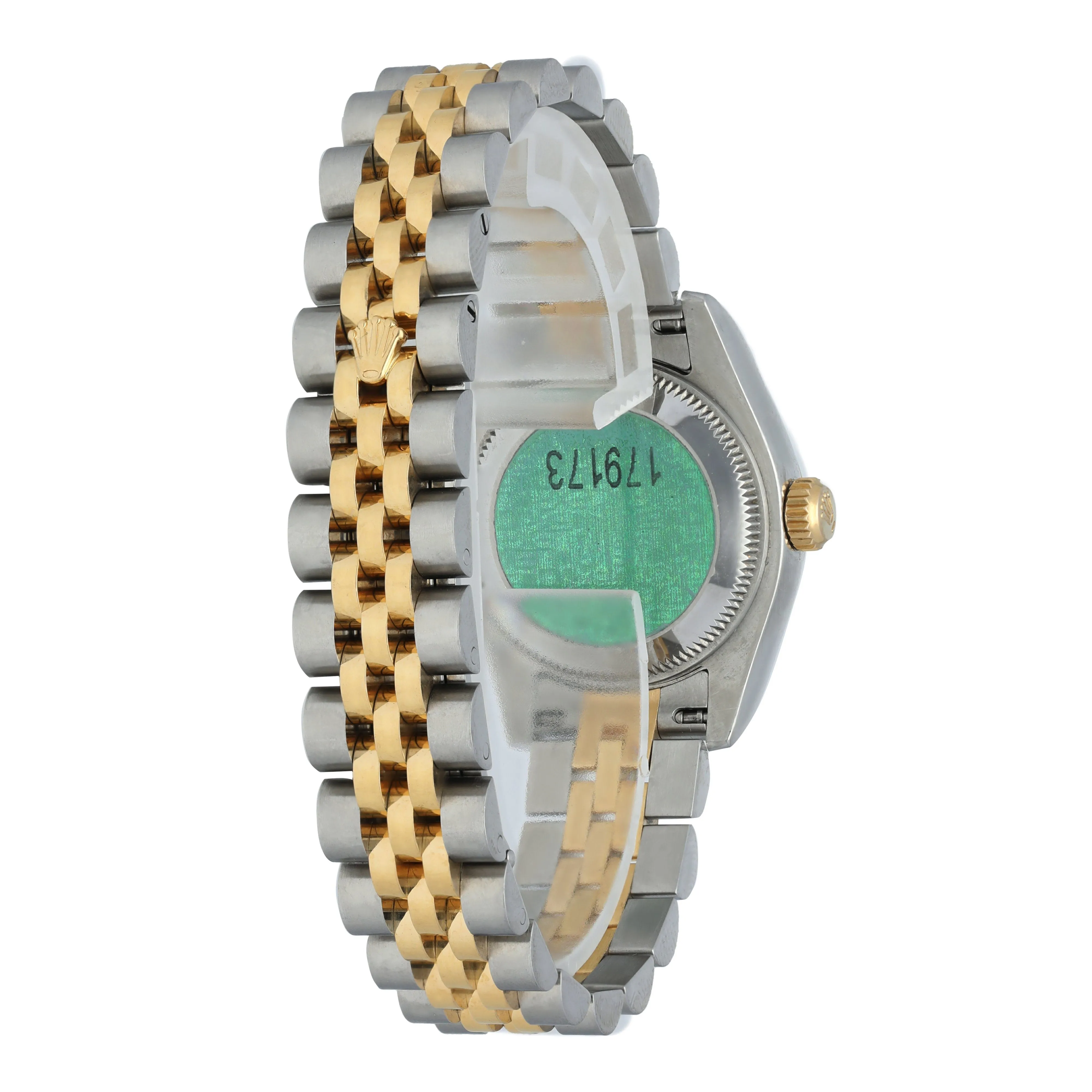 Rolex Datejust 179173 Diamond Dial Ladies Watch