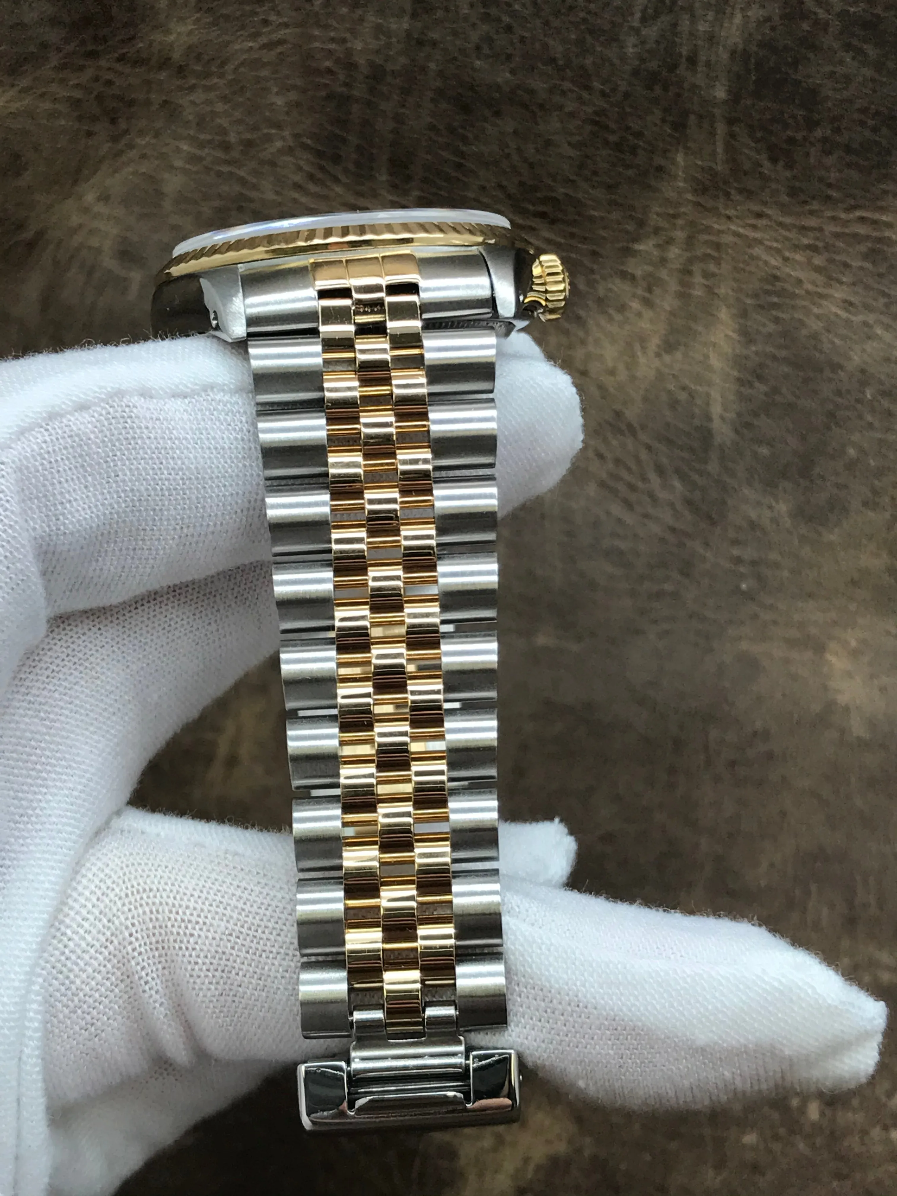 Rolex Datejust 36mm 16233 Black Dial Automatic Watch