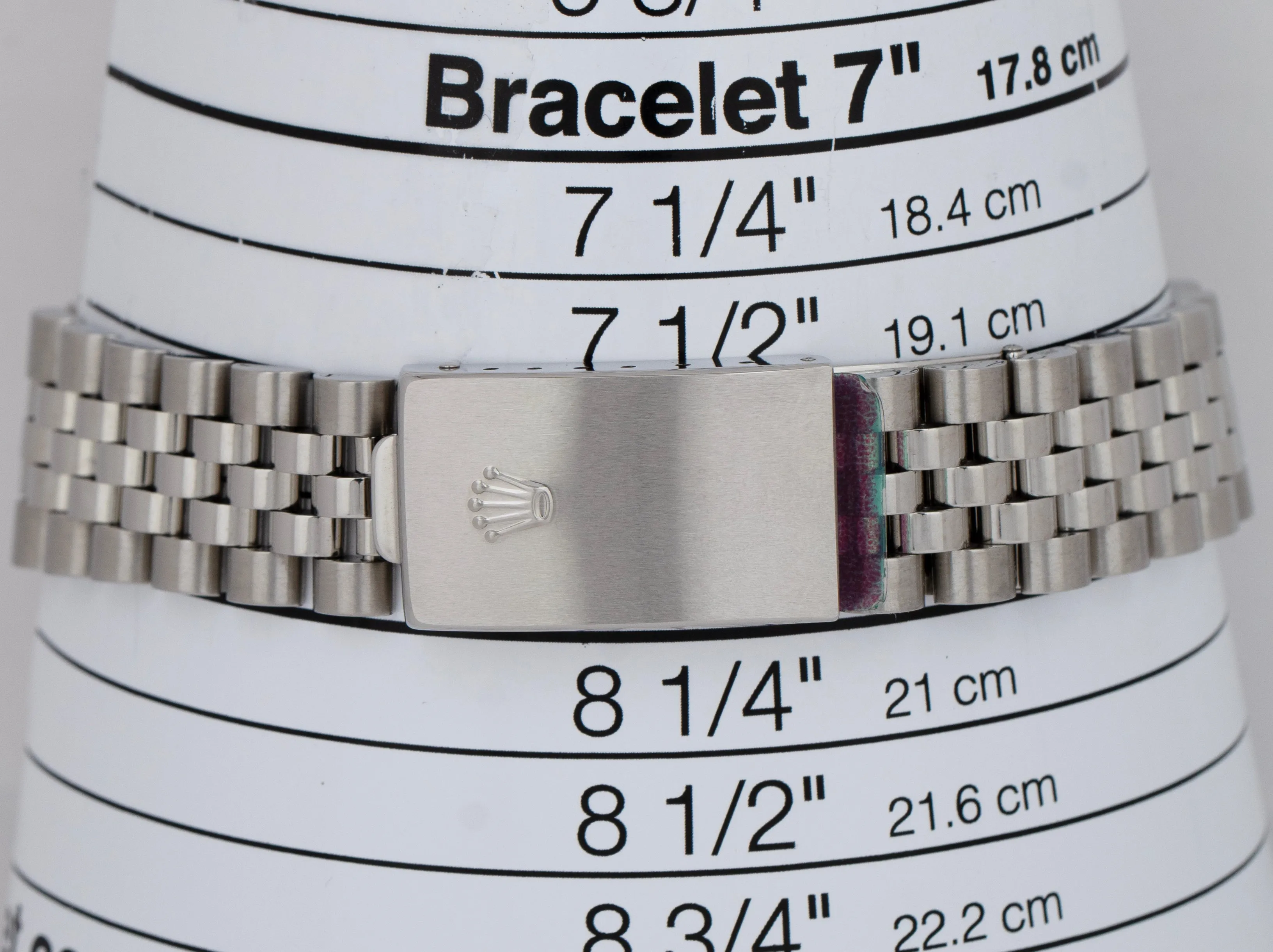 Rolex DateJust 36mm Stainless Steel Silver Jubilee Automatic Date Watch 16234